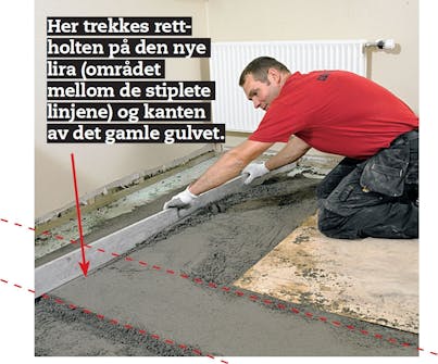 Vannbåren gulvvarme: Når du skal trekke av med rettskinna Vannbåren gulvvarme: Når du skal trekke av med rettskinna